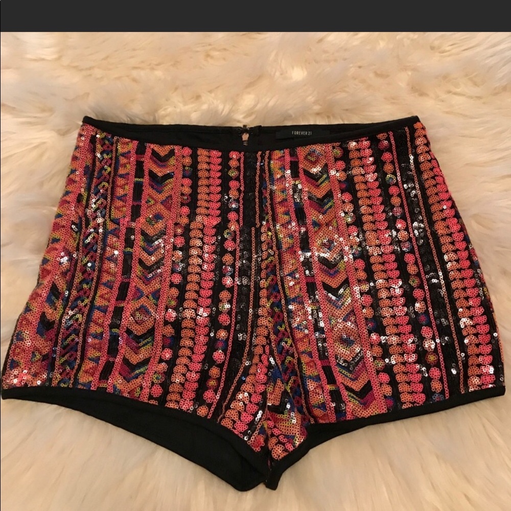 Sequin Shorts